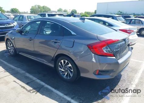 2018 Honda Civic Ex z USA, uszkodzony, nr VIN 2HGFC2F74JH581471